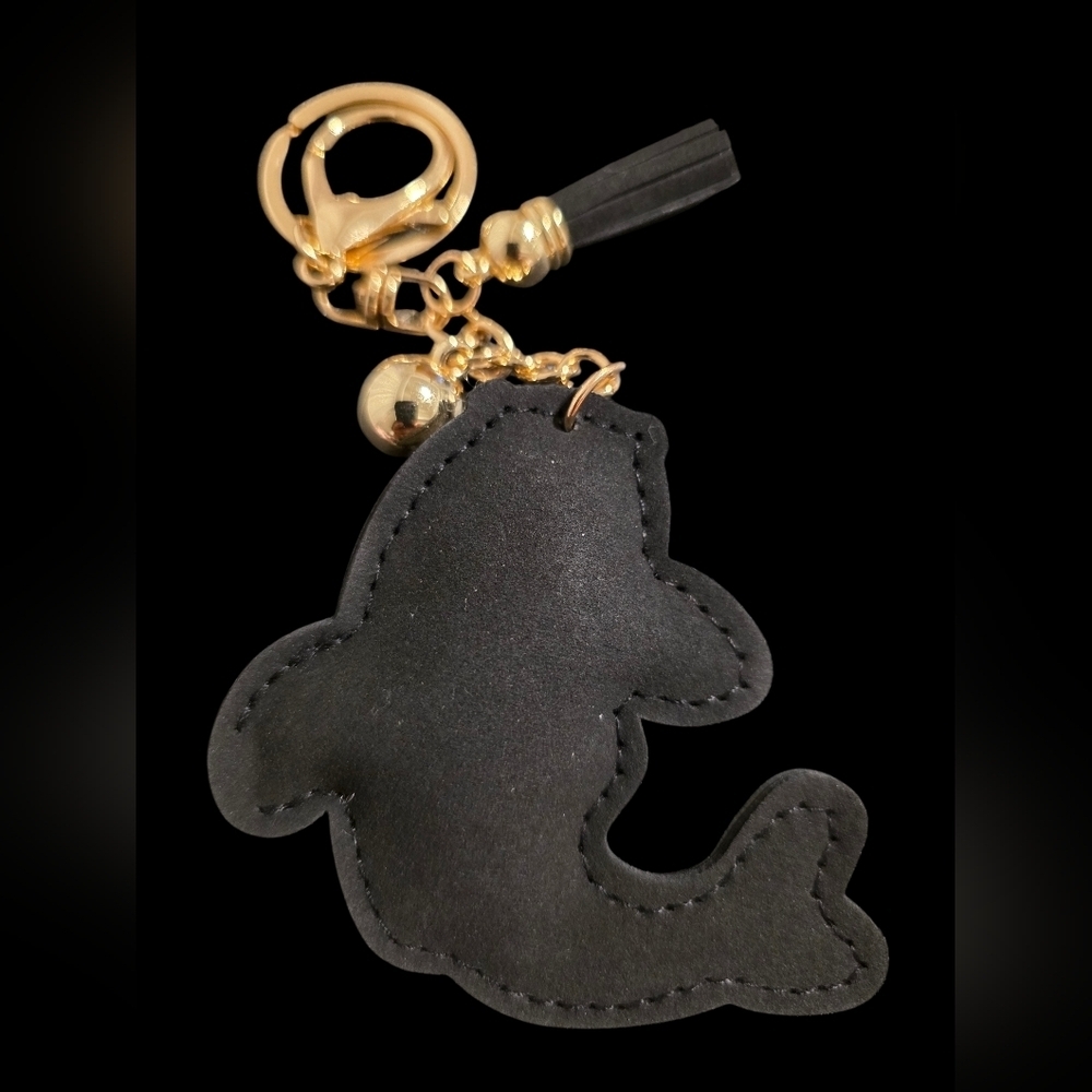 Koi Fish Rhinestone Bag Charm Keychain - Picture 2 of 2